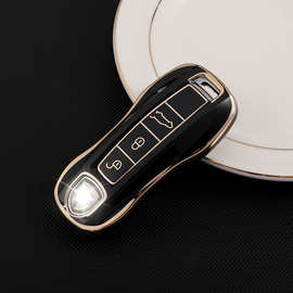 新款保时捷汽车钥匙套适用Macan卡宴帕拉梅拉911 711TPU保护壳