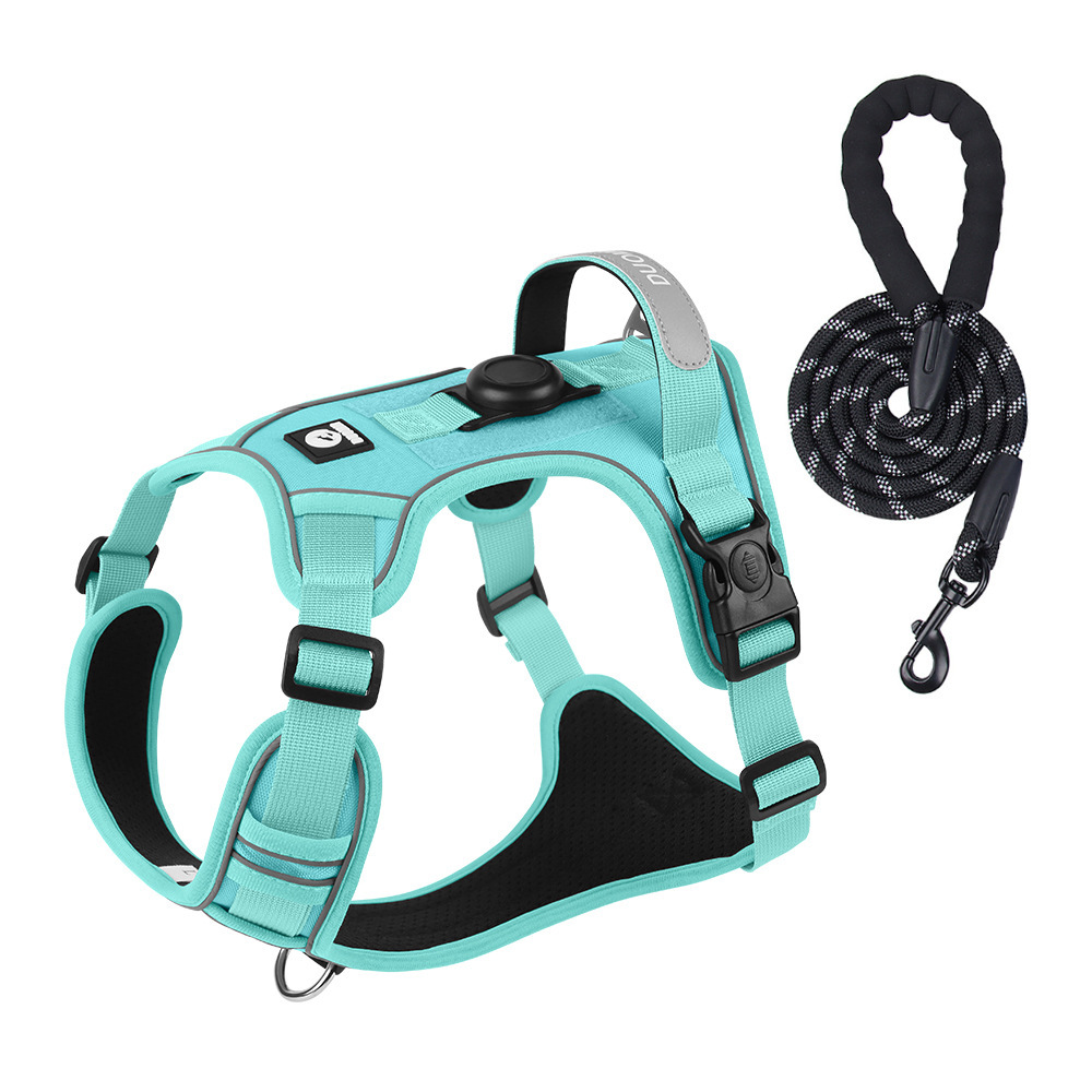 Transfronterizos mayorista correa de pecho para perros adaptar airtag localizador pecho espalda entrenamiento al aire libre anti-perderrida cuerda de tracción para perros