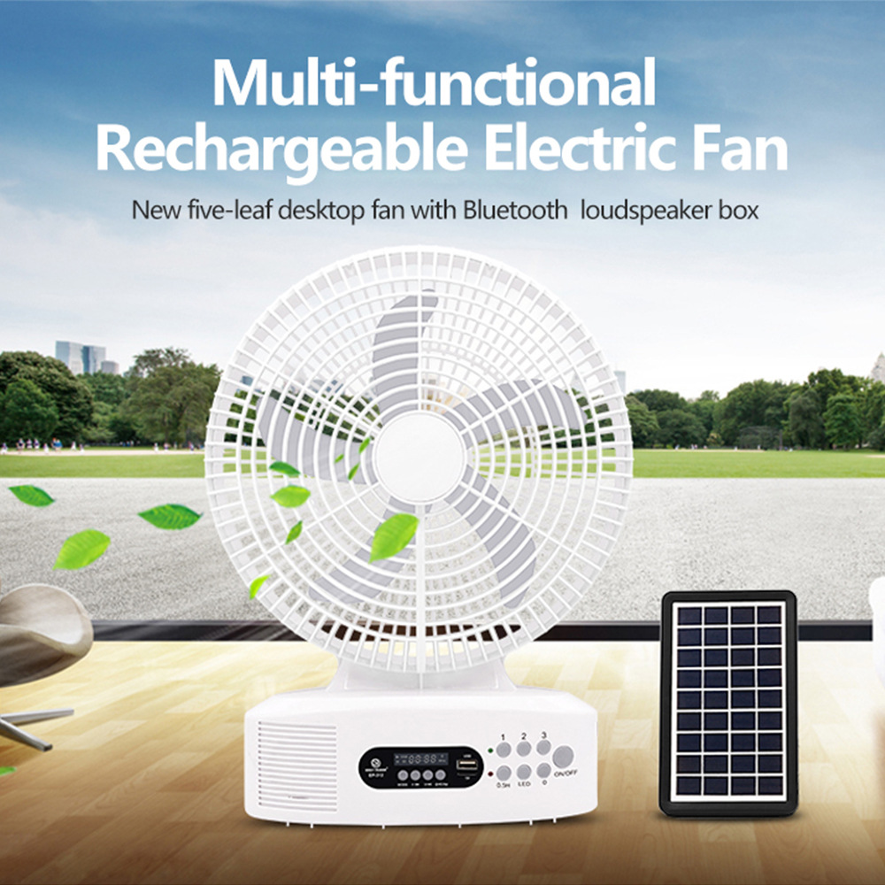 Cross border Specifically for new pattern solar energy Fan light convenient Bluetooth USB Interface outdoors household intelligence to ground