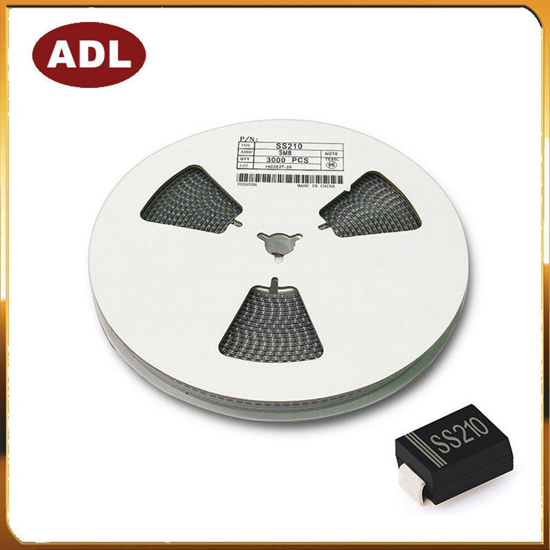 奥德利 贴片 SS210 SMB封装 2A100V 肖特基二极管 SR2100厂家生产