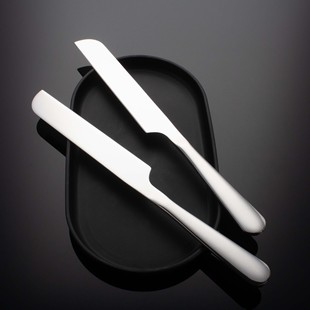 430 Stainless Steel Cake Knife Baking Bread Toast Knife Kitchen Pizza Knife Cheese Knife Buffet Knife Serving Knife