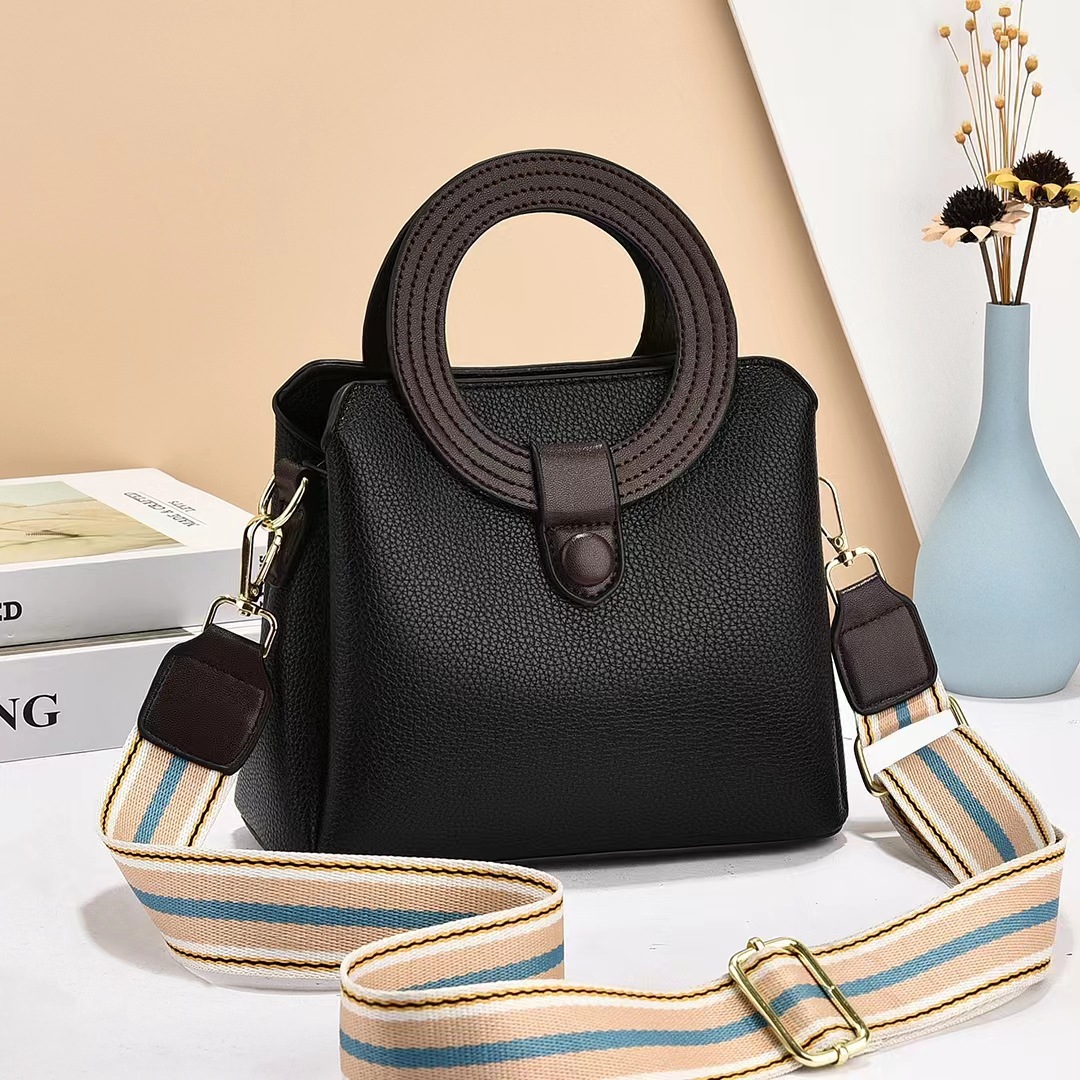Directo de fábrica textura elegante mamá nuevo estilo nuevo hombro bolsa de mensajero bolso de la señora bolsa tendencia de la moda