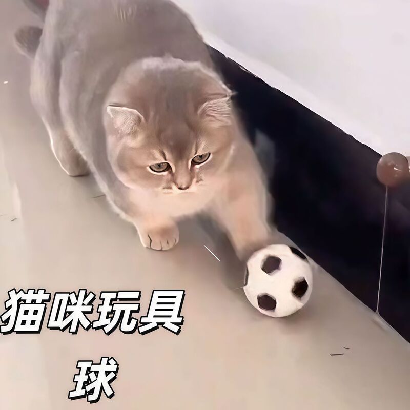 Cat Football Toy for Training and Interaction, Pet Sports Ball for Self-Entertainment and Boredom Relief, Cat Ball Toy Cat Football Toy for Training and Interaction, Pet Sports Ball for Self-Entertainment and Boredom Relief, Cat Ball Toy
