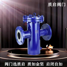 SBL14-16快开篮式过滤器铸造篮式过滤器泉州质启直通式篮式过滤器