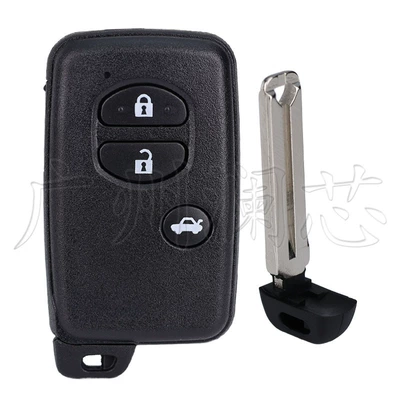 Car Keys – Toyota Camry Corolla Rav4 - deputy-factory-key-shell-3-button-car-button-black