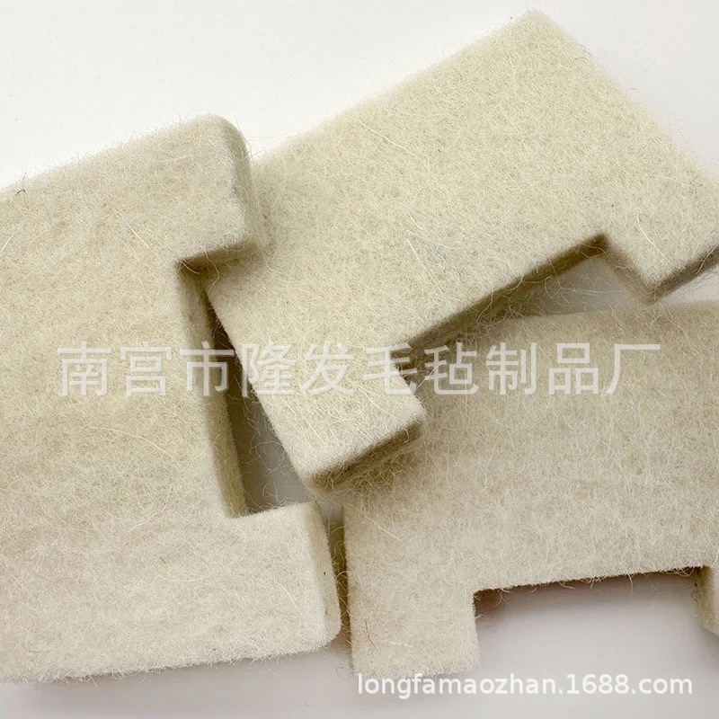 供应机床刮屑板羊毛毡 刮油漆棉毛毡 刮油板用羊毛毡