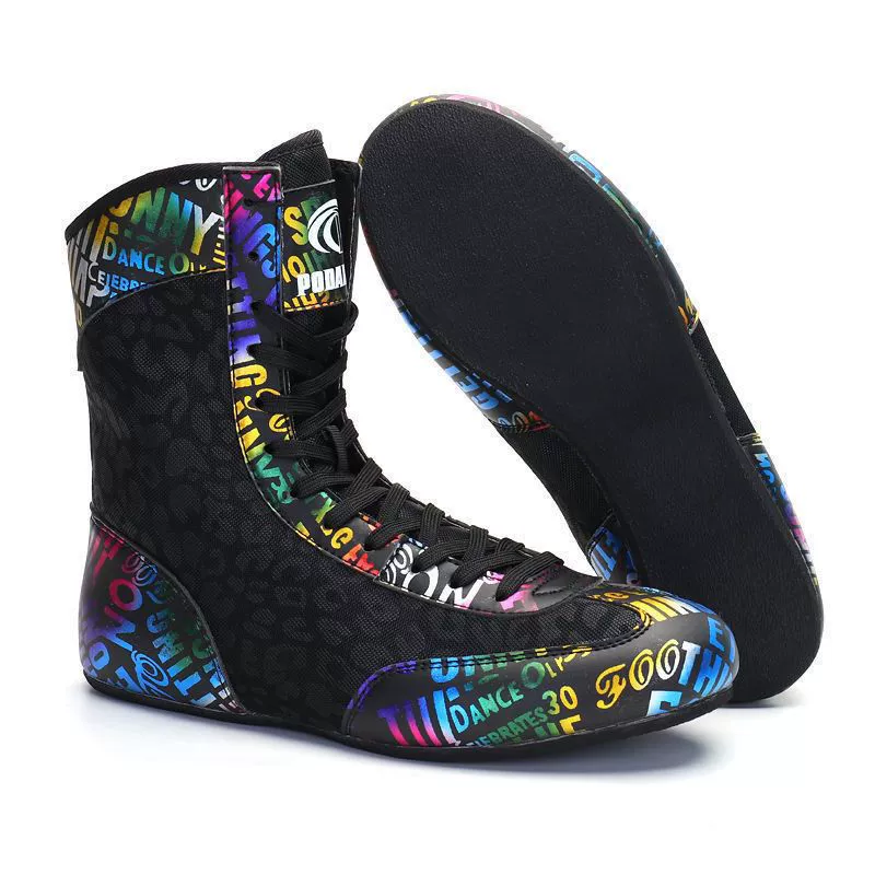 Заводские боксерские ботинки для взрослых мужчин, высокие, для тренировок и соревнований в помещении, на заказ.