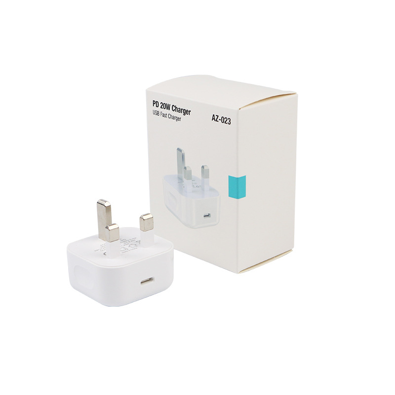 充电器PD20W快充头英规充电头适用手机充电器电源适配器PD快充头