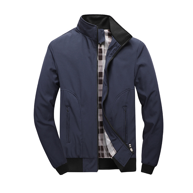 2024 otoño transfronterizo nueva chaqueta de cuello vertical chaqueta de tendencia casual de hombre primavera y otoño chaqueta de béisbol de hombre