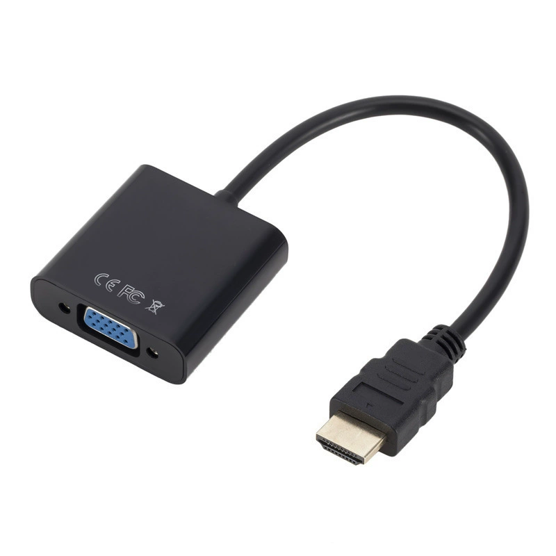 HDMI to VGA HD-конверсионный кабель HDMI to VGA адаптер кабель для дисплея набор для приставки к компьютеру проектору