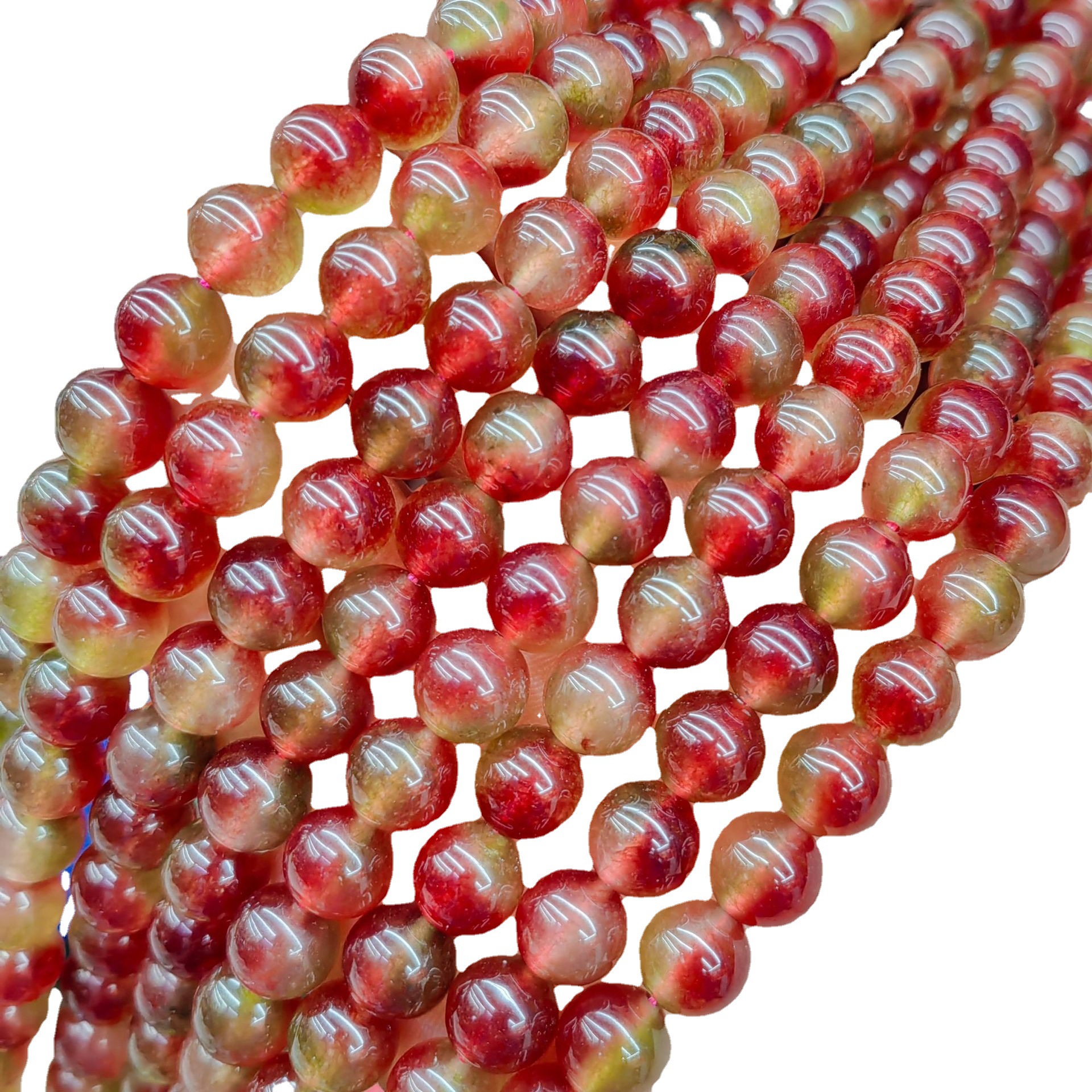 Natural de alta calidad Calcedonia color multi-color cuentas redondas cuentas sueltas productos semiacabados DIY Calcedonia natural accesorios de la joyería image 5
