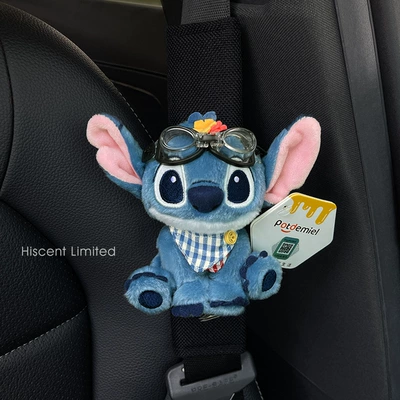 Authentic Lilo and Stitch Sürətlər qutusu və əl tormozu başlıqları - shoulder-pads-38-black-linen-genuine-squat-stitch-large-swimming-goggles-green-and-red-bib