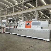 單螺桿擠出機用於PVC電纜料高填充等供應SKW125四螺片往復機