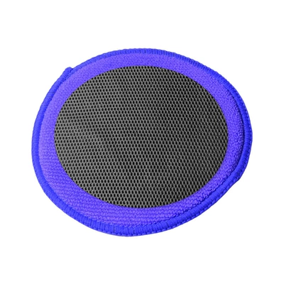 Car Wash Mud Cloth, Car Cleaning, Car cleaning tools - hollow-round-mud-rub-blue