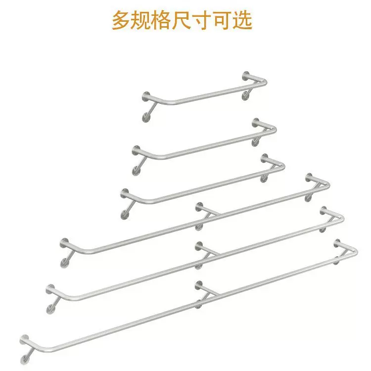 上墙不锈钢挂衣架童装展示架女装店货架创意服装店展示架陈列道具