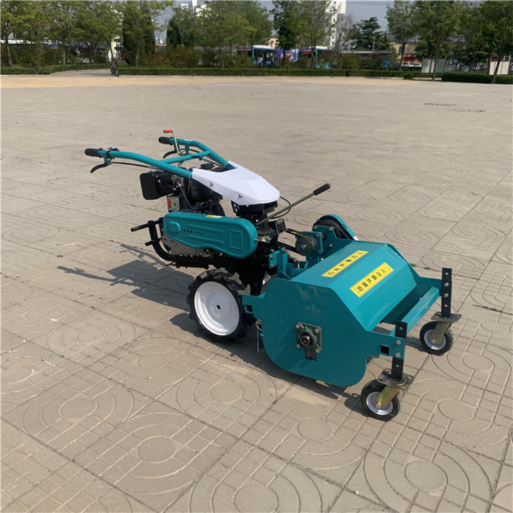 山地灌木杂草清理手扶式汽油碎草机农用除草灭茬机果园剪草机