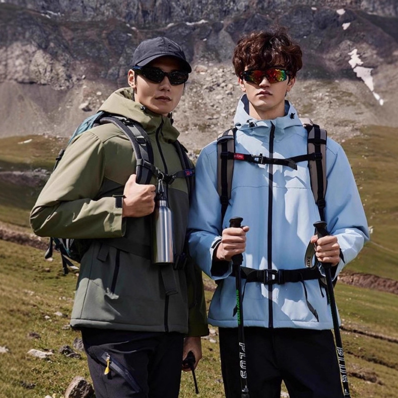 Thickened One-Piece Pure Color Supreme down Cotton Jacket Jacket Auto Repair Work Uniform Custom Printed Logo Embroider