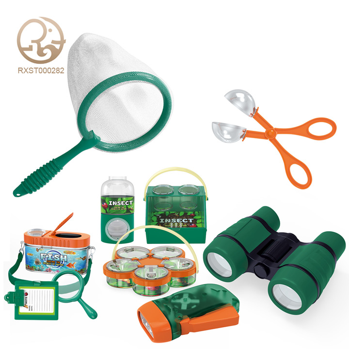 Amazon Outdoor Adventure Kids Role Play Cross-Border Cosplay Disfraz Play Explorer Chaleco Set