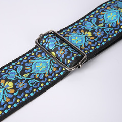 Guitar strap ethnic style widened acoustic guitar shoulder strap electric guitar polyester printed strap printed strap UK strap
