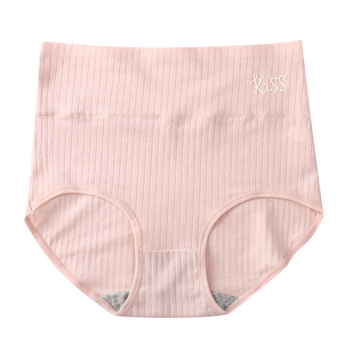 Cotton High-Waist Underwear for Women, Invisible, Breathable, Plus-Size Abdominal Compression and Hip Lift, Antibacterial Crotch, Triangle Panti for Women, Wholesale, Comfortable