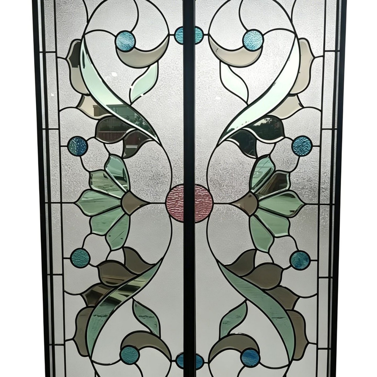 Foshan high-temperature sintered Tiffany glass, outdoor weather-resistant colored glass, cultural tourism landscape translucent art glass processing
