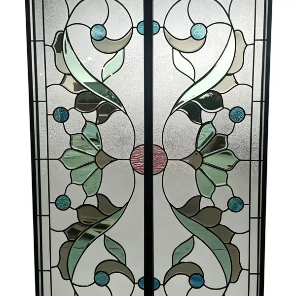 Foshan high-temperature sintered Tiffany glass, outdoor weather-resistant colored glass, cultural tourism landscape translucent art glass processing