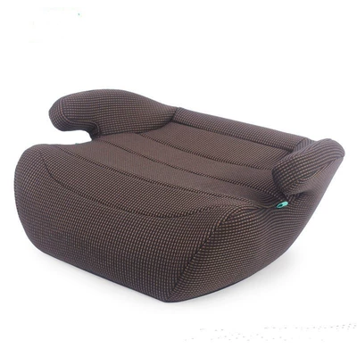 Safety Seat Booster Cushion for: Car child safety seat - brown-auxiliary-belt
