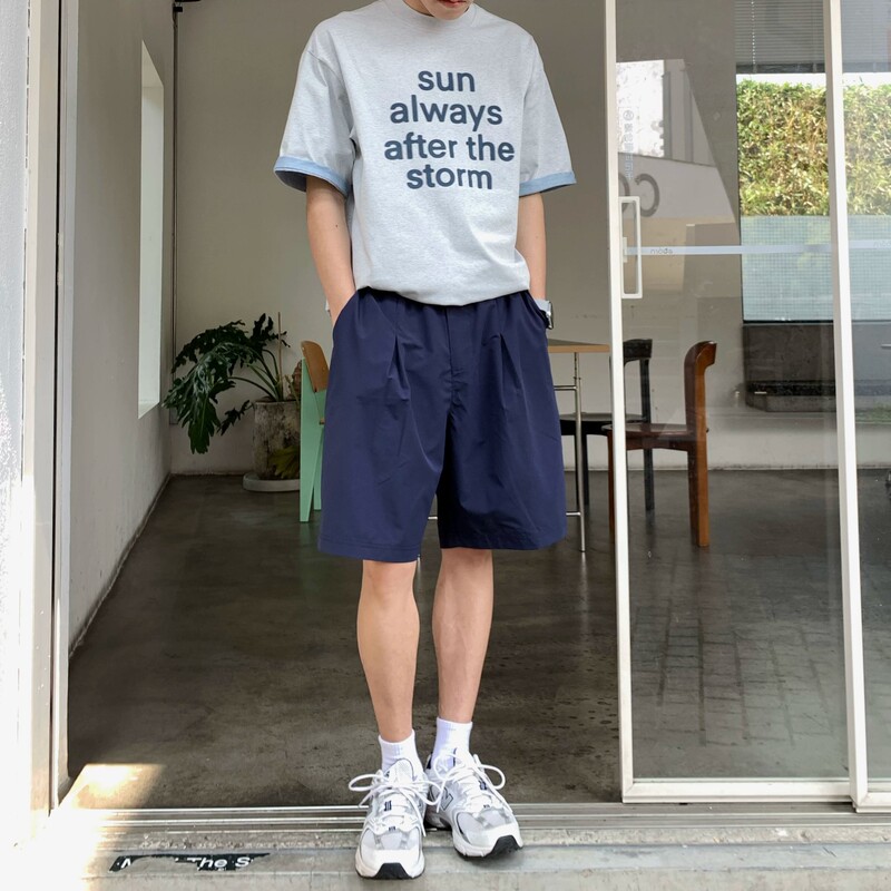 Navy Blue Elastic Waist Cargo Shorts for Men and Women 2026 New Summer Simple Drawstring Versatile Loose Casual Shorts Navy Blue Elastic Waist Cargo Shorts for Men and Women 2026 New Summer Simple Drawstring Versatile Loose Casual Shorts