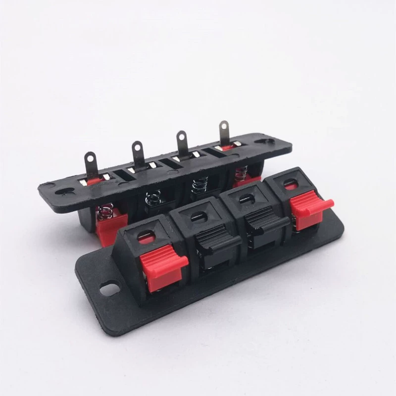 Старение клип динамик Клип четыре толстые старения клип LED закончил освещение старения тест клип красный и черный