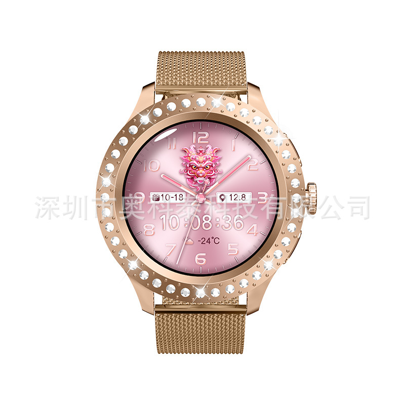 HW26MINI Smart Bluetooth Call Heart Rate Blood Pressure Women's Health Offline Alipay WeChat Waterproof Watch Women