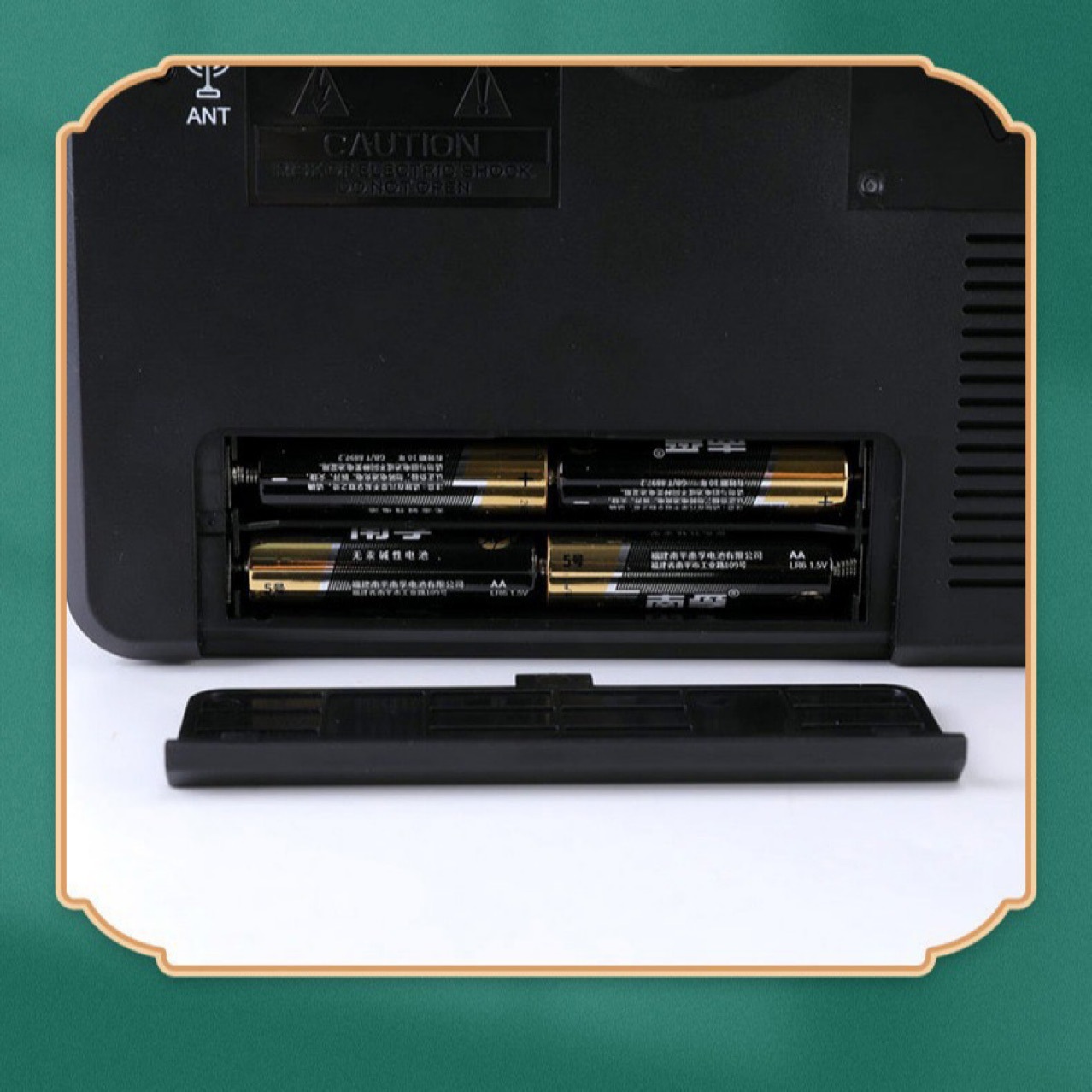 Nuevo reproductor de música doméstica pantalla grande radio multifuncional fácil de operar Walkie-talkie portátil para ancianos