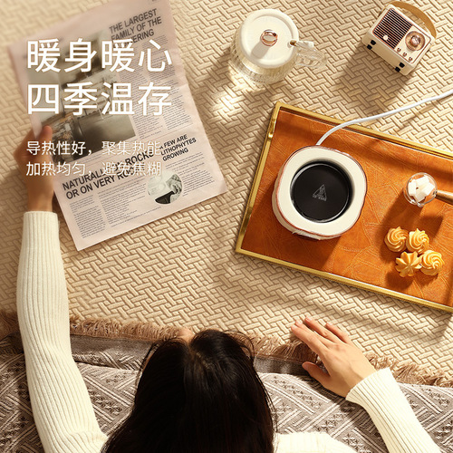 Multifunctional health pot glass boiling cup office hot water heating split electric stew cup heating insulation electric cup