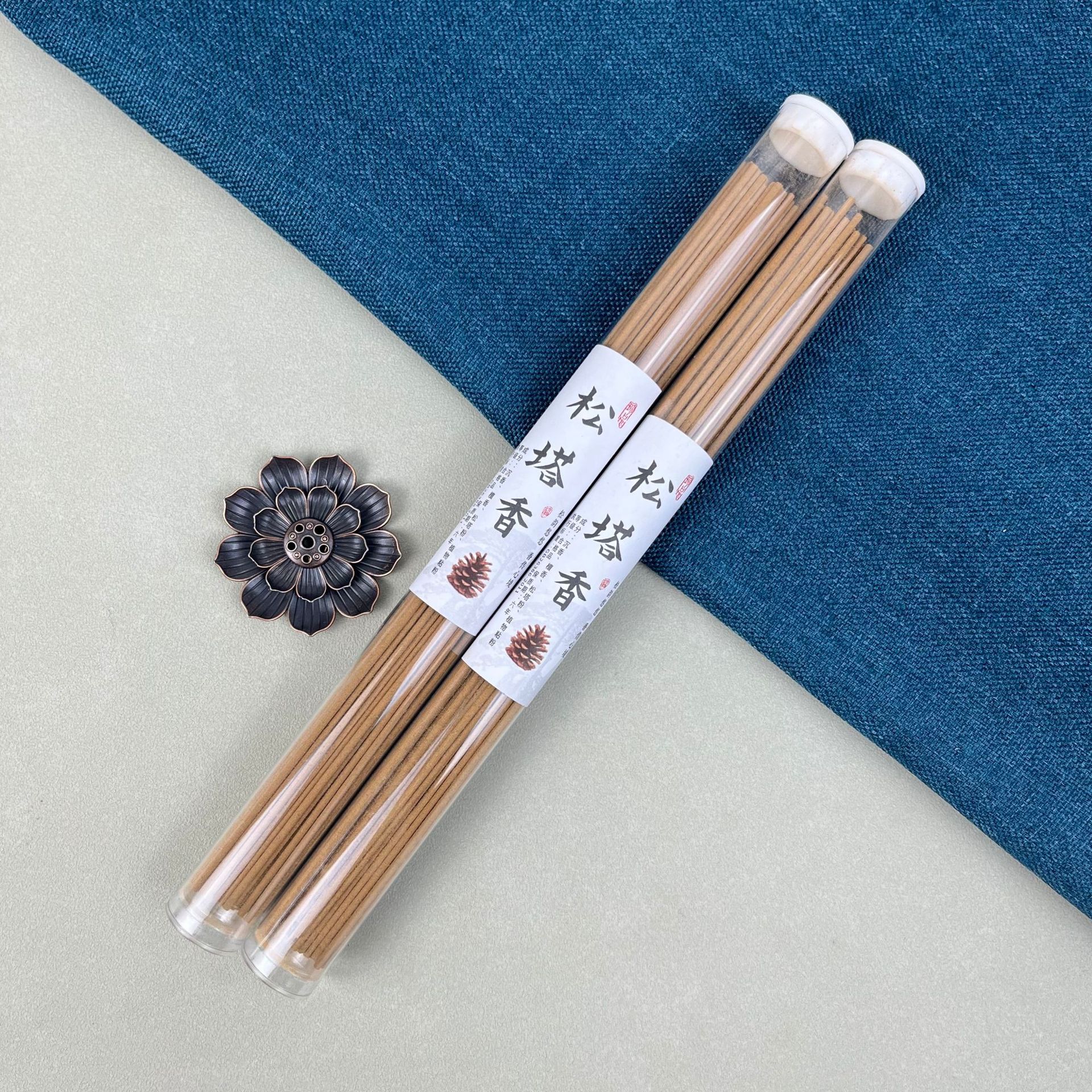 솔방울향 20g*2관+연꽃베이스*1