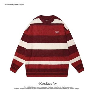 Men's and Women's 2024 New Autumn and Winter Knitted Sweater New Year Red Festive Dragon Year of the Year of the Life Pullover Couple Dress