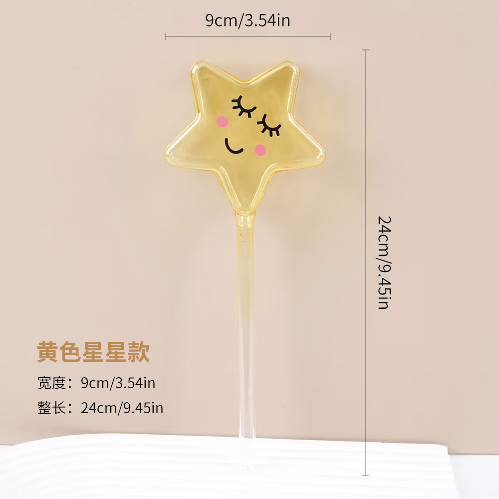 Creativo dispositivo de riego de flores de estrellas de colores ins dispositivo de riego de flores de nubes automático fábrica de artefactos perezosos al por mayor