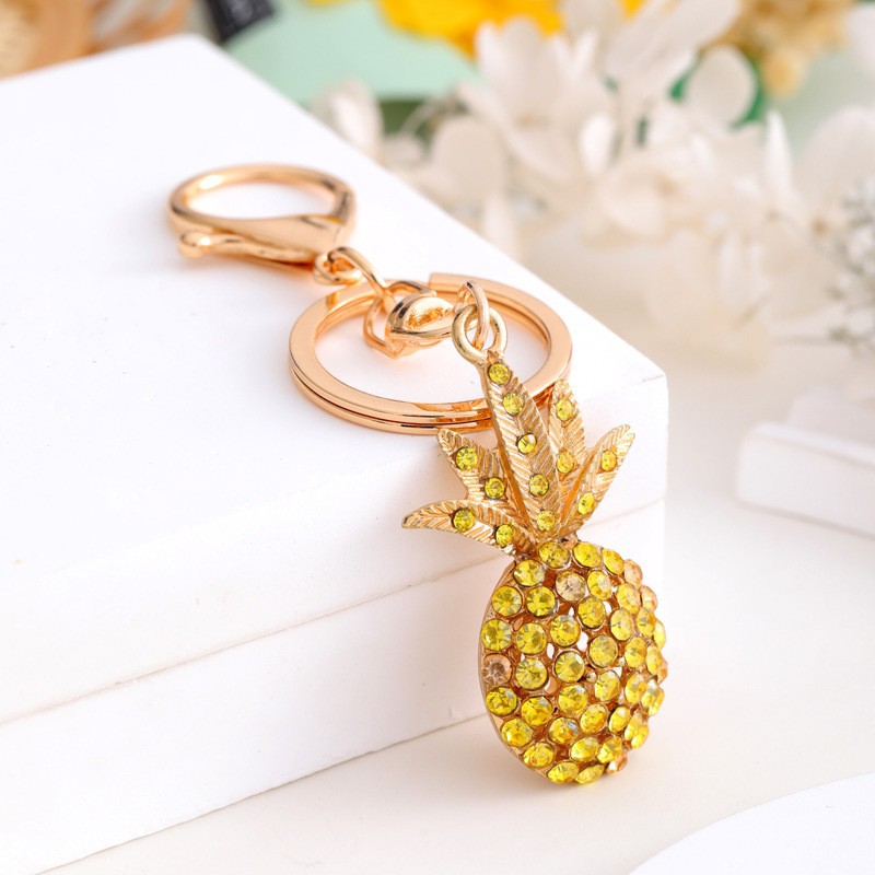 Llavero de cereza esmaltado personalizable