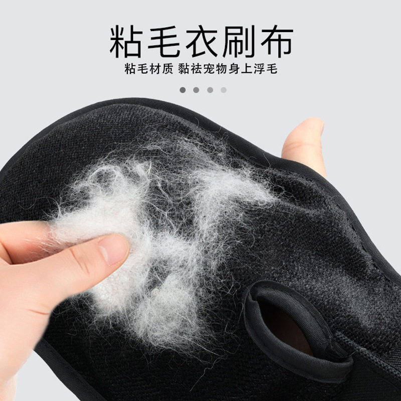 Guantes de baño para mascotas Guantes de pelo para gatos Guantes de masaje para perros Guantes para mascotas disponibles de doble cara