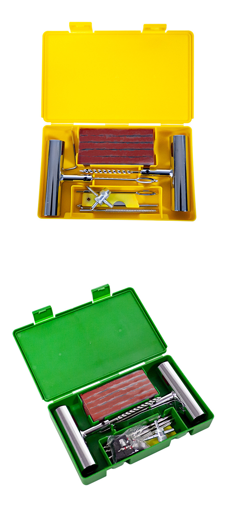 Car tire repair tool suit vacuum tire quick tire repair tool box motorcycle electric vehicle repair tool box