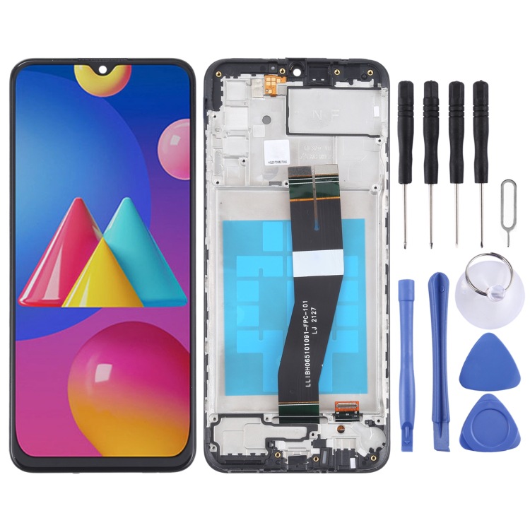Aplicable a Samsung para Galaxy M02s (versión NF) LCD Touch Assembly con marco