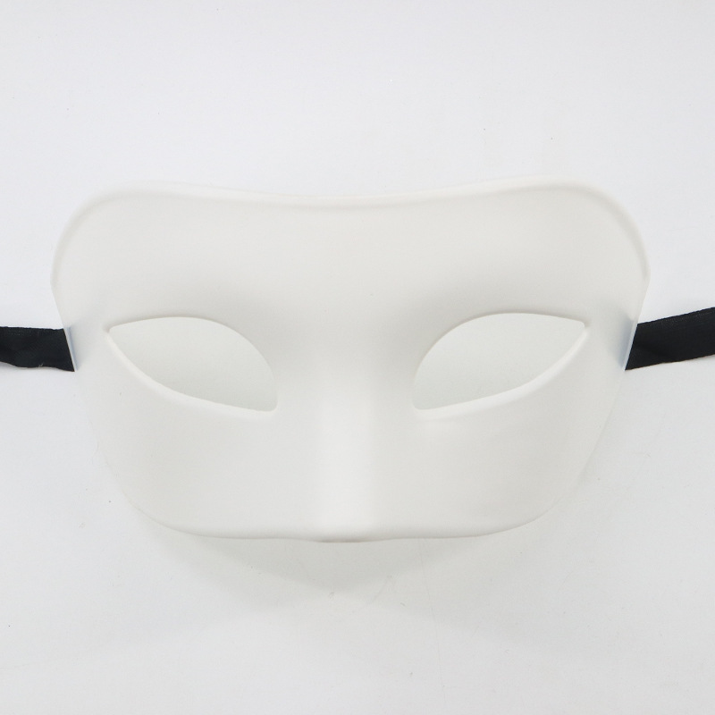 Amazon venta caliente Halloween baile media cara para adultos máscara de ojos engrosada Navidad retro clásico para hombres