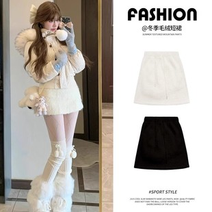 ��ɫ���ë����ȹŮ��2026�¿�����@�ݾo������ȹС����a�ֶ�ȹ