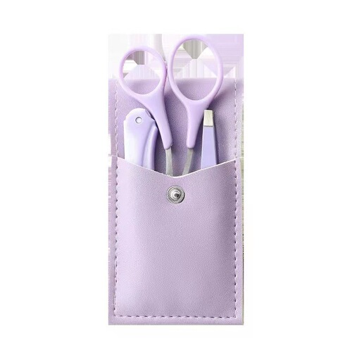 Stainless steel eyebrow trimming knife, fashionable eyebrow clip, foldable eyebrow razor, eyebrow trimming comb, scissors, eyebrow trimming set, eyebrow clip tweezers
