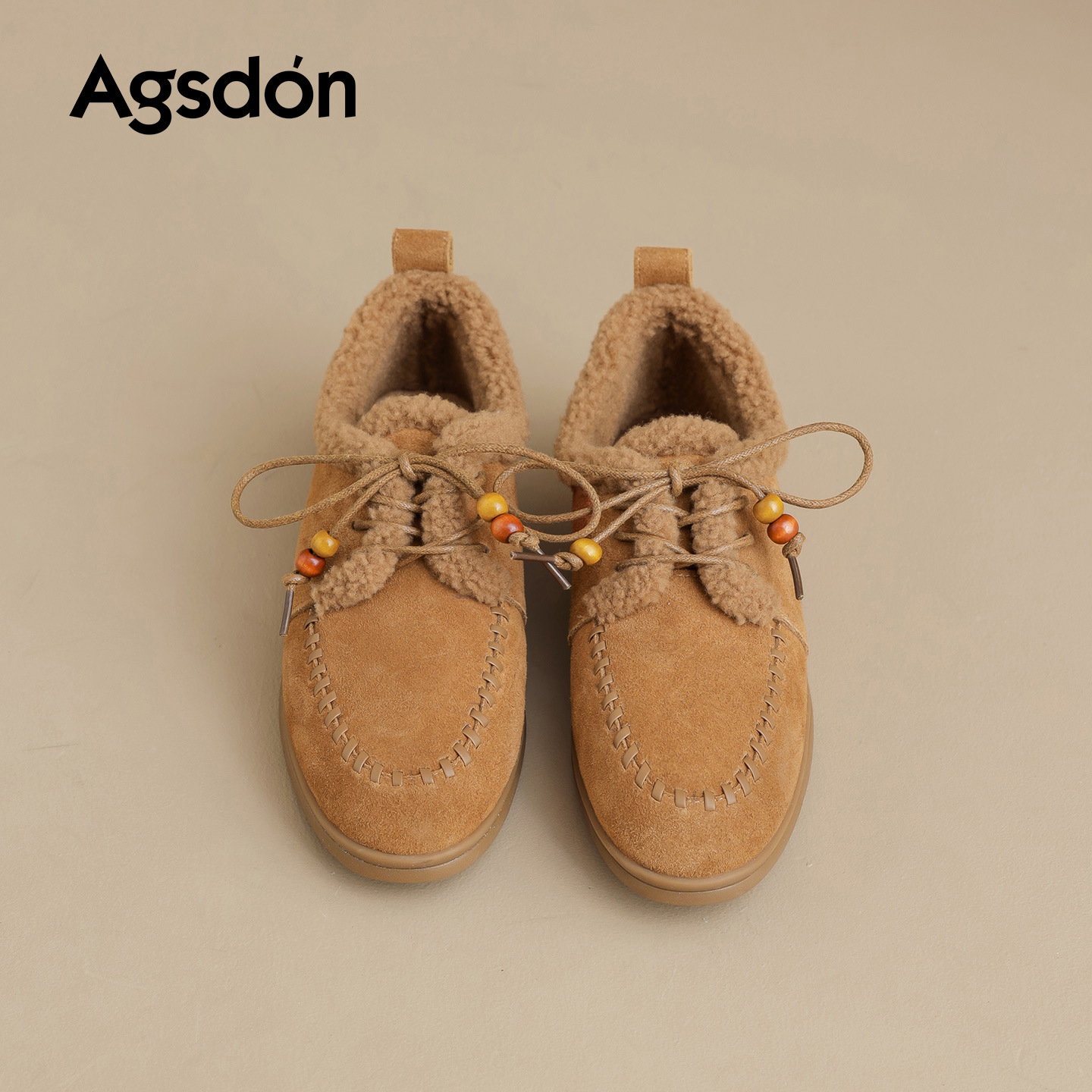 Zapatos de algodón retro de invierno de 2025 para mujeres, un zapato de botellas de lana Birken