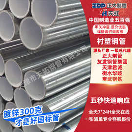 正大友发钢塑复合管厂里直发DN15-DN100饮用水级楼盘农村自来水管