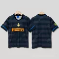 1997/98 inter milan second guest short-sleeved shirt with badge