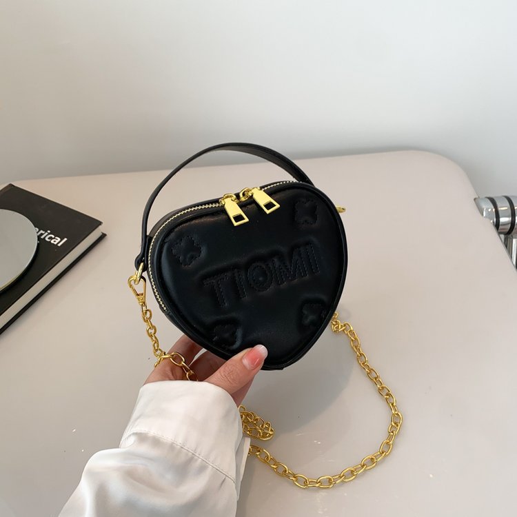 Shoulder Bag 2023 Niche Design Rhombic Chain Mini Love Messenger Bag Net Red Lipstick Bag_voghion.com