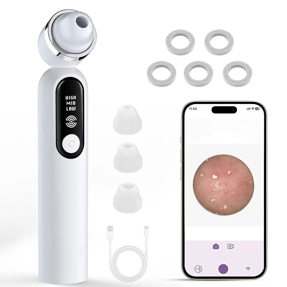 跨境可视化黑头仪家用电动可视放大吸黑头去黑头仪毛孔清洁器厂家