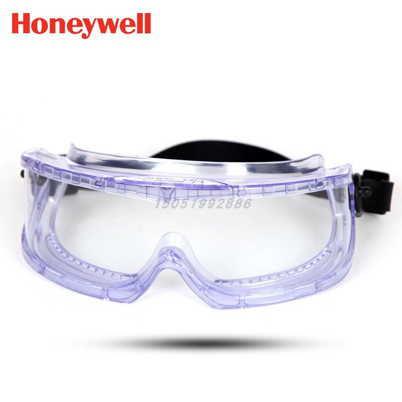 霍尼韦尔1007506 护目镜防雾防风防化防冲击骑行男女透明镜片防护