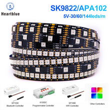 SK9822 RGB�ò�LED�ƴ�����APA102��ѰַLED��30/60/144��Χװ��