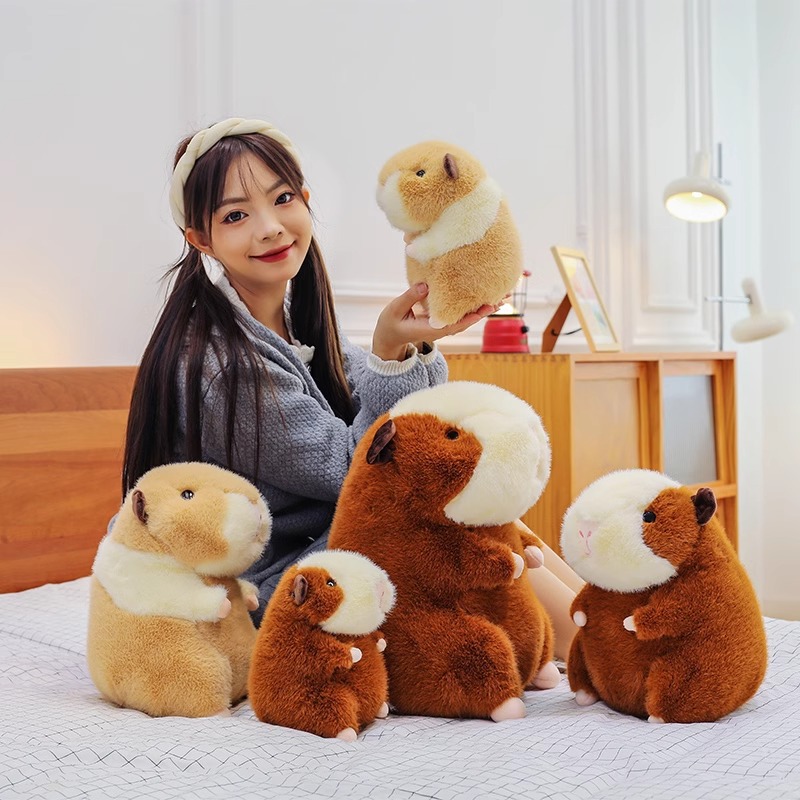 Juguetes de peluche de conejillo de indias de celebridades de Internet, muñecas de conejillo de indias feas y lindas, muñecas, almohadas para dormir para niños, regalos para niñas